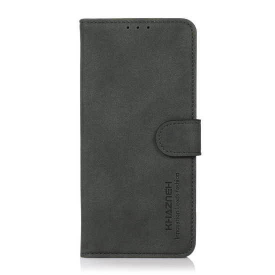 For Samsung Galaxy S24+ 5G KHAZNEH Matte Texture Leather Phone Case(Green)