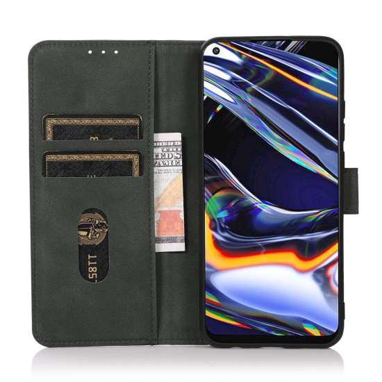 For Samsung Galaxy S24+ 5G KHAZNEH Matte Texture Leather Phone Case(Green)