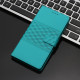 For Samsung Galaxy S24+ 5G Diamond Embossed Skin Feel Leather Phone Case(Blue)