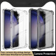 For Samsung Galaxy S24+ 5G imak Shockproof Airbag TPU Phone Case(Transparent Black)