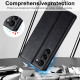 For Samsung Galaxy S24+ LC.IMEEKE RFID Anti-theft Leather Phone Case(Black)
