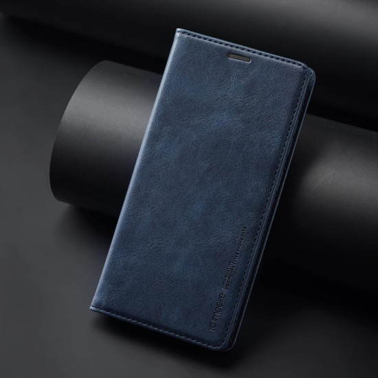 For Samsung Galaxy S24+ LC.IMEEKE RFID Anti-theft Leather Phone Case(Blue)