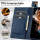 For Samsung Galaxy S24+ LC.IMEEKE RFID Anti-theft Leather Phone Case(Blue)