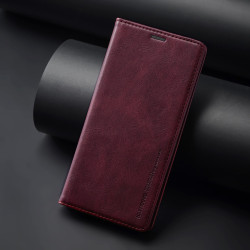 For Samsung Galaxy S24+ LC.IMEEKE RFID Anti-theft Leather Phone Case(Red)