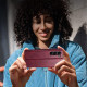 For Samsung Galaxy S24+ LC.IMEEKE RFID Anti-theft Leather Phone Case(Red)