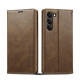 For Samsung Galaxy S24+ LC.IMEEKE RFID Anti-theft Leather Phone Case(Brown)
