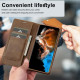 For Samsung Galaxy S24+ LC.IMEEKE RFID Anti-theft Leather Phone Case(Brown)