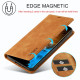 For Samsung Galaxy S24+ 5G LC.IMEEKE Strong Magnetism Microfiber Leather Phone Case(Brown)
