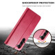 For Samsung Galaxy S24+ 5G LC.IMEEKE Calf Texture Leather Phone Case(Red)