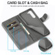 For Samsung Galaxy S24+ 5G LC.IMEEKE Calf Texture Leather Phone Case(Grey)