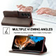 For Samsung Galaxy S24+ 5G LC.IMEEKE Calf Texture Leather Phone Case(Coffee)