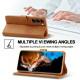 For Samsung Galaxy S24+ 5G LC.IMEEKE Calf Texture Leather Phone Case(Brown)