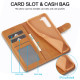 For Samsung Galaxy S24+ 5G LC.IMEEKE Calf Texture Leather Phone Case(Brown)