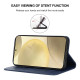 For Samsung Galaxy S24+ 5G Magnetic Closure Leather Phone Case(Blue)