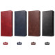 For Samsung Galaxy S24+ 5G Magnetic Closure Leather Phone Case(Brown)