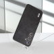 For Samsung Galaxy S24+ 5G ABEEL Dual Color Cowhide Texture PU Phone Case(Black)
