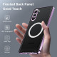 For Samsung Galaxy S24+ 5G MagSafe Magnetic Frosted Metal Phone Case(Purple)