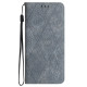 For Samsung Galaxy S24+ 5G Ethnic Embossed Adsorption Leather Phone Case(Grey)