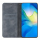 For Samsung Galaxy S24+ 5G Ethnic Embossed Adsorption Leather Phone Case(Grey)