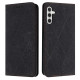 For Samsung Galaxy S24+ 5G Ethnic Embossed Adsorption Leather Phone Case(Black)