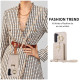 For Samsung Galaxy S23+ 5G Vertical Card Bag Ring Holder Phone Case with Dual Lanyard(Beige)