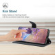 For Samsung Galaxy S24+ 5G Skin Feel Butterfly Embossed Flip Leather Phone Case(Black)