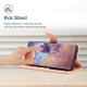 For Samsung Galaxy S24+ 5G Skin Feel Butterfly Embossed Flip Leather Phone Case(Pink)