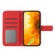 For Samsung Galaxy S24+ 5G Skin Feel Sun Flower Embossed Flip Leather Phone Case with Lanyard(Red)