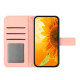 For Samsung Galaxy S24+ 5G Skin Feel Sun Flower Embossed Flip Leather Phone Case with Lanyard(Pink)