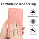 For Samsung Galaxy S24+ 5G Skin Feel Sun Flower Embossed Flip Leather Phone Case with Lanyard(Pink)