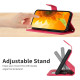 For Samsung Galaxy S24+ 5G Skin Feel Sun Flower Embossed Flip Leather Phone Case with Lanyard(Rose Red)