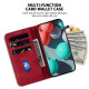 For Samsung Galaxy S24+ 5G Seven-shaped Embossed Leather Phone Case(Red)