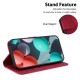 For Samsung Galaxy S24+ 5G Seven-shaped Embossed Leather Phone Case(Red)