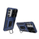 For Samsung Galaxy S24+ 5G Camshield Robot TPU Hybrid PC Phone Case(Blue)