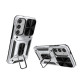 For Samsung Galaxy S24+ 5G Camshield Robot TPU Hybrid PC Phone Case(Silver)