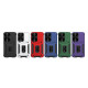 For Samsung Galaxy S24+ 5G Camshield Robot TPU Hybrid PC Phone Case(Purple)