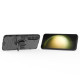 For Samsung Galaxy S24+ 5G PC + TPU Shockproof Protective Phone Case with Magnetic Ring Holder(Black)