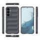 For Samsung Galaxy S24+ 5G Magic Shield TPU + Flannel Phone Case(Dark Grey)