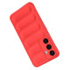 For Samsung Galaxy S24+ 5G Magic Shield TPU + Flannel Phone Case(Light Blue)
