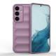 For Samsung Galaxy S24+ 5G Magic Shield TPU + Flannel Phone Case(Purple)