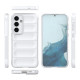 For Samsung Galaxy S24+ 5G Magic Shield TPU + Flannel Phone Case(White)