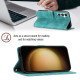 For Samsung Galaxy S24+ 5G Skin-feel Embossed Leather Phone Case(Green)