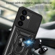 For Samsung Galaxy S24+ 5G Sliding Camera Cover Design TPU+PC Phone Case(Black)