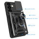 For Samsung Galaxy S24+ 5G Sliding Camera Cover Design TPU+PC Phone Case(Rose Gold)
