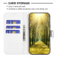 For Samsung Galaxy S24+ 5G Diamond Lattice Wallet Flip Leather Phone Case(White)