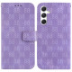 For Samsung Galaxy S24+ 5G Double 8-shaped Embossed Leather Phone Case(Purple)