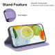 For Samsung Galaxy S24+ 5G Double 8-shaped Embossed Leather Phone Case(Purple)
