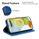 For Samsung Galaxy S24+ 5G Double 8-shaped Embossed Leather Phone Case(Blue)