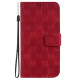 For Samsung Galaxy S24+ 5G Double 8-shaped Embossed Leather Phone Case(Red)