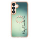 For Samsung Galaxy S24+ 5G Electroplating Dual-side IMD Phone Case with Ring Holder(Smile)